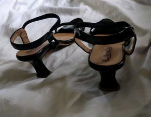 Black Anklestrap Heels
