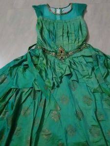 Girls Green Dress