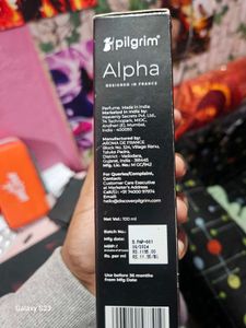 Pilgrim Alpha Perfume - 100ml eau de parfum