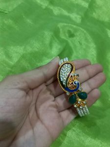 Elegant Peacock Bangle