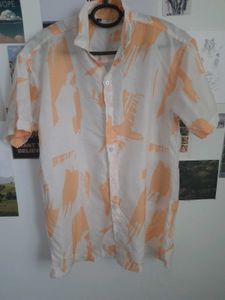 White And Yellow Shirt