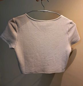 Cute Butterfly Crop Top