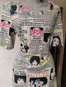 Printed Casual Dress