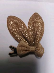 cute bunny ears clip