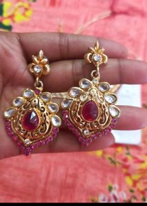 Kundan Ka Har Set Pink Color