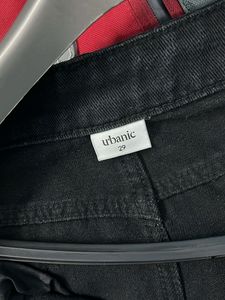 Black Straight Leg Jeans