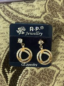 3 Cute and coquette Earrings with a beautiful,deli