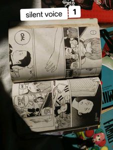 Manga Combo - silent voice , spy x family