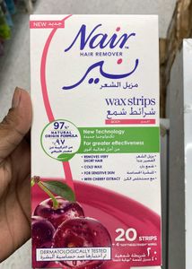 Nair Wax Strips - Cherry Extract