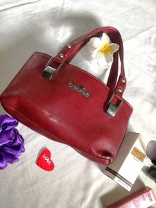 Vintage Vitorio Red Leather Bag