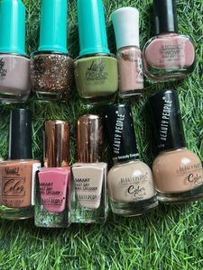 combo of 17 nail paints