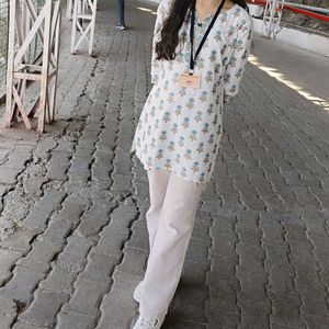 Floral Print Kurti