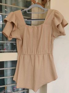 Cute Puff Sleeve Top