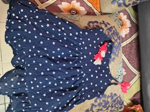Star Print Babyhug Frock