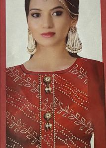 Bandhani Dress Material