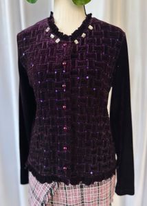 Korean Velvet Top