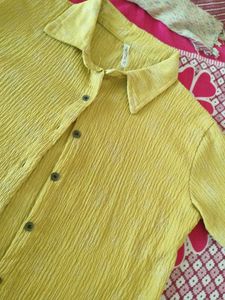 butter Yellow Shirt