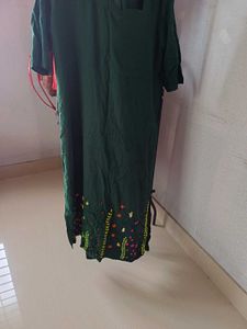 Green Tunic Top