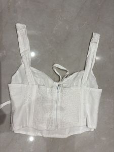White S Size Corset Top