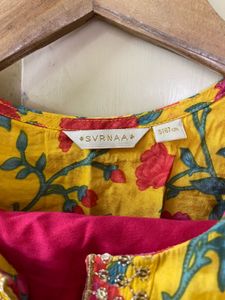 SVRNAA Floral Kurta Set