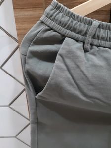 Olive Formal Green Pants