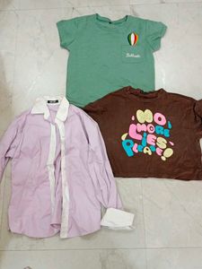 set of 3 tshirt