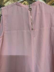 Blush Pink Sleeveless Dress