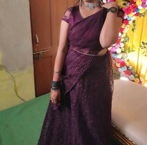 Elegant Stitched Designer Lehenga