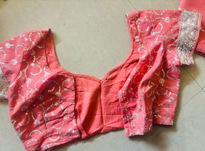 saree with blouse