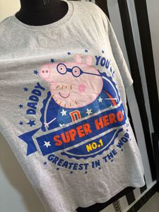Unisex Peppa Pig Print T-Shirt