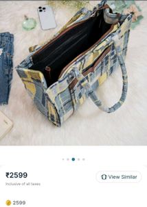 Maisha Denim Daze Tote Bag