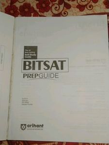 BITSAT prep guide : Arihant publications
