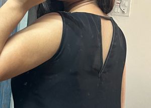 Black Georgette Top