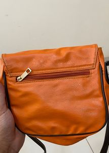 Orange Sling Bag
