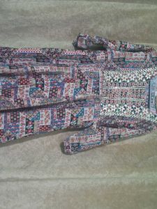 anarkali multicolour