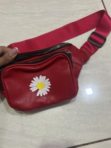 Red Daisy Fanny Pack