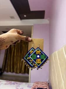 kutchi gamthi earrings 1 pc