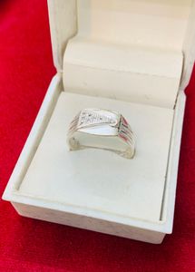 Gents Ring Pure Silver (wt:-3.200g)
