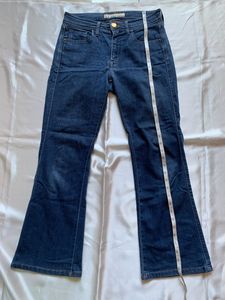 Women Blue Pant Bellbottom Style