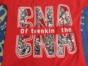 Red Full sleeve Tshirt