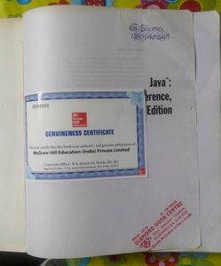 The complete reference Java seventh edition by Herbert Schildt