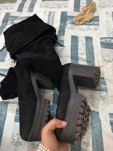 Black Platform Boots