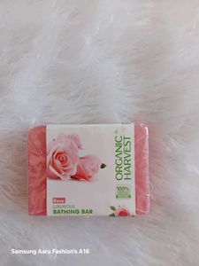 Organic Harvest Rose Bathing Bar