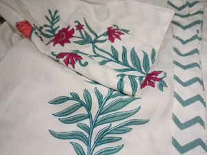 Cotton Kurta Dupatta Pant Set💖