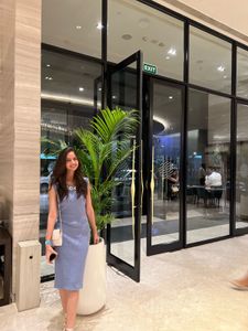 Elegant Blue Dress