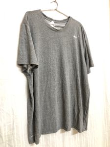 Nike Cotton Grey T Shirt
