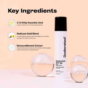 Underrated SPF 50 Sunscreen