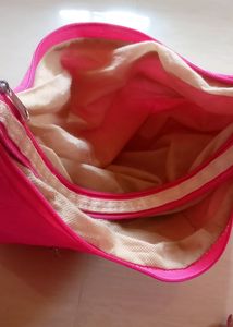 Stylish Pink Color Bag