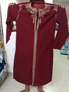 Elegant Maroon Kurta