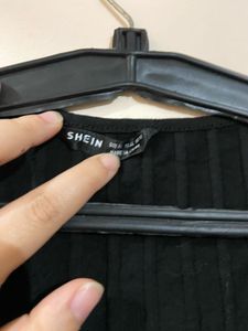 Shein Black Top
